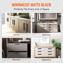 3.86in / 96mm Cupboard Door Handles for Kitchen Bathroom Bar Hardware Matte Black 6003-96mm( Pack of 30)