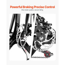 700C Road Bike SHIMANO 21-Speed Carbon Steel Frame Disc Brakes