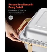 8 Qt  Chafing Dish Buffet Set HZ-433 (Pack of 4)