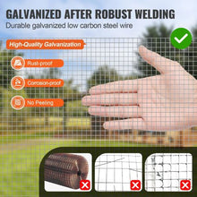 36" X 100' 23 Gauge Hot Dipped Galvanized Wire Mesh Roll for Chicken Wire Fencing and Rabbit Cages SS141436100G