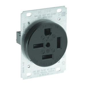 50 Amp NEMA 15-50R  Flush Mount Receptacle Blade 8450
