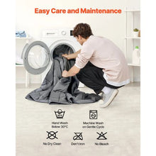 Weighted Blanket 25 LBS 60 x 80" Queen Size Cooling Glass Bead Blanket (Grey)