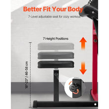 2-in-1 Preacher Curl Machine – Bicep Curl & Triceps Extension Station Seated Arm Isolated Weight Bench Strength Training Equipment for Home Gym