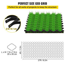 2 Inch Depth Permeable Stabilization System for DIY Patio Light Vehicle Driveway Ground Grid