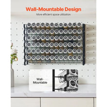 "23x16 in Spice Rack Organizer - Set with 72 Spice Jars Lids Labels & Funnel Kitchen & Pantry Storage"