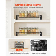 15.8x10.7 in" Detachable Spice Rack Organizer for Cabinet - 4-Tier Stackable Seasoning Storage Spice Jars Holder for Kitchen Pantry & Countertop
