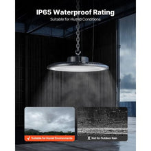 LED High Bay Lights 150W 21000LM UFO Warehouse Shop Lights 6000K Daylight IP65 Waterproof 100-277V (10 Pack)