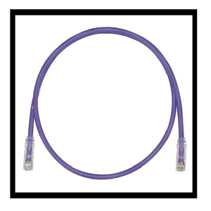 24 AWG Cat 6 UTP Copper 9M Patch Cord Violet UTPSP9MVLY