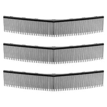 3-Pack Lawn Sweeper Brush Replacements Compatible with 26-Inch Sweepers V-Shaped Bristles