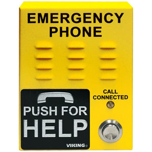 VoIP Emergency Phone Yellow VIK-E-1600-45-IP