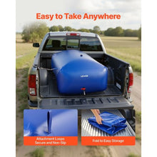 264.2 Gallon Collapsible Water Storage Bladder Leakproof Tear-Resistant PVC Water Tank for RV Truck & Outdoor Use