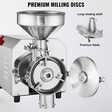 3000W Commercial Soybean & Corn Grinder – 100KG/H Stainless Steel Industrial Flour & Spice Milling Machine