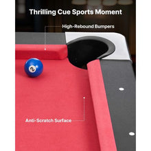 6.3ft Space-Saving Foldable Pool Table for Kids & Adults