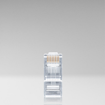 RJ45 Pass-Through Connectors RJ45-650 (50 Pieces/Jar)