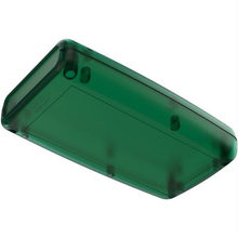 Mother Board Fixing Storage Box Translucent Green ,Hand Held Enclosure With Removable End Panel H65TRGR