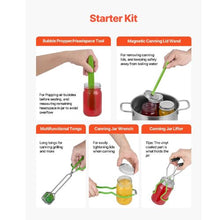 11-Piece Canning Kit Stainless Steel Water Bath Set with Pot Rack Ladle Funnel & Tongs