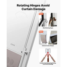 91 to 96 In Dog Door for Sliding Glass Door and Adjustable Height with Metal Rotating Hinges Lock Design for Renters