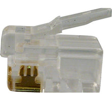 Vertical Cable RJ22 4 Position Telephone Plug 009-1024/44R-100 (Pack of 100)