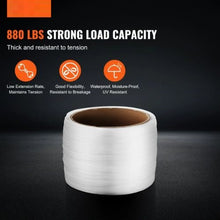 0.03" Thick, 660 Ft Long, 882 lbs Load Capacity 1/2" Woven Banding Strap Roll