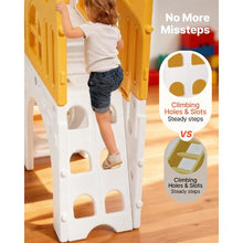 Outdoor Toddler Playhouse with Slide & Play Features – HDPE Plastic, Ages 1+ for Kids