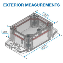 Flanged Base Plastic Box Enclosure For Wall/Surface Mount RBF32P04C10C