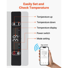 12V Car Refrigerator 52.8QT/50L Portable Freezer -4℉ to 68℉ 12/24V DC & 100-240V AC for RV & Camping