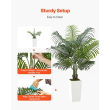 5 ft Artificial Areca Palm Tree for Outdoor&Indoor