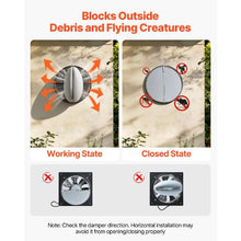8-Inch Exhaust Fan 576 CFM High-Velocity Wall-Mount Ventilation Fan with On/Off Control for Garage Basement & Workshop