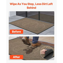 47 x 32 In Front Door Mat Modern Stylish  Brown Carpet FRTTWTSKU7