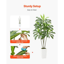 6 ft Artificial Dracaena Tree for Home Indoor Outdoor FH-BXT80
