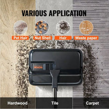 Manual Carpet Sweeper, 7.87" Sweeping Path, Non-Electric Floor Cleaner with 300 ml Dustbin & Comb, Ideal for Rugs, Hardwood, Laminate & Pet Hair