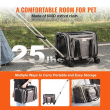 25 lbs Cat with Dog Carrier and Folding for Pet's JW-XB21212517(8A04CJ-C3