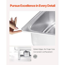 8-Qt Deep Table Pan For Catering Storage Food HZ-P28 (Pack of 2)