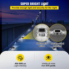 24-Pack Solar Driveway Lights with Bright White LED for Pathway Garden & Walkway