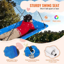 60" Platform Tree Swing – 700 lbs Capacity, 900D Oxford Seat with Straps & Adjustable Ropes