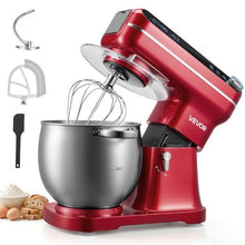 7.4 Qt 500W 12-Speed Tilt-Head Stand Mixer with 3 Attachments