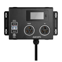 NEMA 10-30P Splitter with Dual 10-30R Receptacles for Dryer & EV Charging