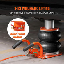 2993.7 kg Triple Bag Air Jack for Cars Garages Repair ZG-G(A)+