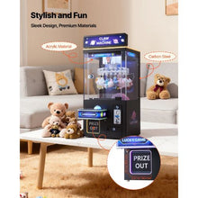 Medium Claw Crane Machine – Lights & Sound for Commercial Home Cinema Black Purple