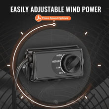 24 Inch Industrial Drum Fan - 8,600 CFM High Velocity 3-Speed Adjustable Floor Fan