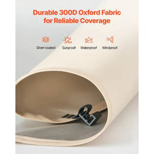 Sun Shade Covers for 12 x 11 ft Screen Tent 300D Oxford UV Protection Panels Pack of 3 (Tent Not Included) – (Beige)