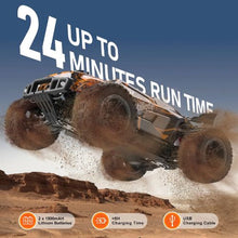 1:10 Scale RC Car 4WD Off-Road Truck 50 km/h 45° Wheelie Adjustable Speed for Kids 8+