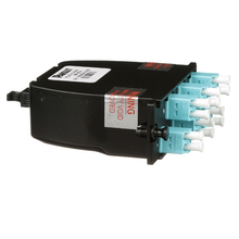 12 Fiber OptiCom MPO Cassette LC Duplex Adapter OM3 FC2XO-12-10AS