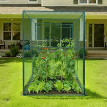 11.6 ft Crop Cage with Zippered Door, Plant Protection Net for Garden Beds