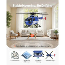 RC Helicopter, 2.4GHz 4-Propeller with Gyro & LED, Beginner Toy 8+