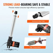 12V Linear Actuator 10-Inch 1320 LBS (6000N) IP44 Mounting Bracket