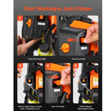 Commercial 43CC Gas Powered Backpack Leaf Blower