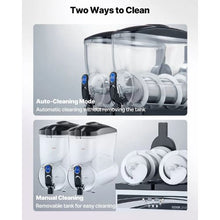 2x15 L  Commercial Frozen Drink Maker 120 Cups Stainless Steel for Home Party Restaurants Cafe Bars