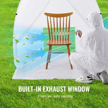 60×60×70 in Portable Pop-Up Spray Paint Tent with Storage Bag