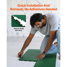 12.4 X 12.4 In PP+PVC Puzzle Floor Tiles for  Gym Floor and  Dance Enthusiasts Training Mat HJP24110-83